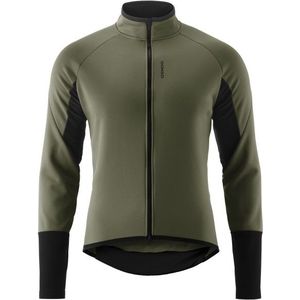 Gonso - ROAD JACKET SOFTSHELL 2 - Fietsjack - Neongeel - Heren - Ademend - Tight Fit