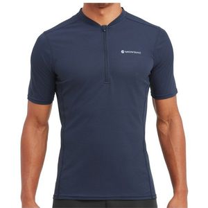 Montane Dart Nano Zip T-Shirt Sportshirt (Heren |blauw)