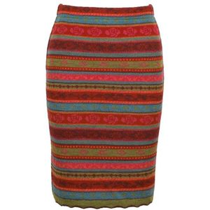 Flomax Womens Strickrock Oda Rok (Dames |rood)