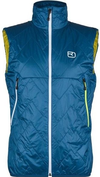 Ortovox - Swisswool Piz Vial - Wollen Bodywarmer - Blauw