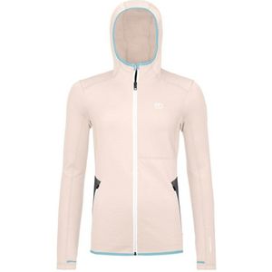 Ortovox Womens Fleece Hoody Fleecevest (Dames |roze)