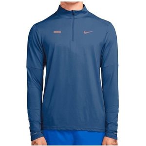 Nike Element Flash Dri-FIT Running Shirt Sportshirt (Heren |blauw)