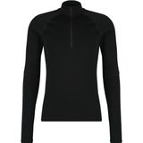 Icebreaker - 300 Merinofine Polar L/S Half Zip - Merino-ondergoed - Zwart