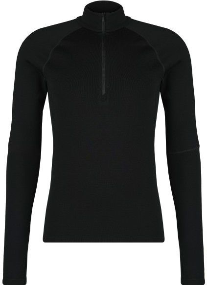 Icebreaker - 300 Merinofine Polar L/S Half Zip - Merino-ondergoed - Zwart