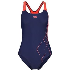 Arena Womens Dive Swimsuit Swim Pro Back Badpak (Dames |blauw)
