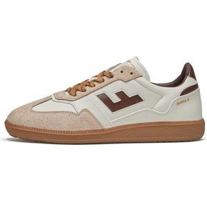 Flamingos' Life - Burela - Sneakers - Beige / Chocoladebruin / Wolwit