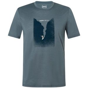 supernatural The Wave Tee Merinoshirt (Heren |grijs)