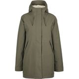 Vaude - Womens Coreway Parka - Olijfgroen - Parka - Waterdicht