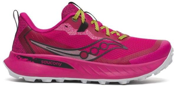 Saucony Womens Peregrine 15 Trailrunningschoenen (Dames |roze)