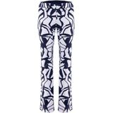 Lasse Kjus - Sella Jet Print Pants - Skibroek - Wit - Waterdicht