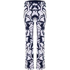 Lasse Kjus - Sella Jet Print Pants - Skibroek - Wit - Waterdicht