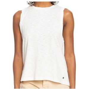 Roxy Womens On the Shoreline Knit Tank Top Top (Dames |wit)