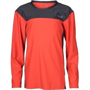 Isbjörn Teens Wolfe All Mountain MTB L/S Sportshirt (Kinderen |rood)