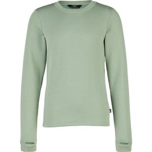 Stoic Kids MerinoSoft245 TuleboSt L/S Merinoshirt (Kinderen |groen)