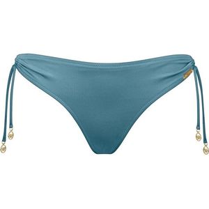 Watercult Womens Shimmering Solids Adj Bikini Bottoms Bikinibroekje (Dames |turkoois)