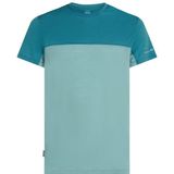 Icebreaker - Merino Blend 125 Cool-lite Sphere - T-shirt - Blauw - Korte Mouwen