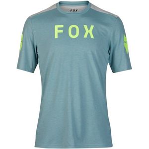 FOX Racing Ranger Drirelease S/S Jersey Aviation Fietsshirt (Heren |turkoois)