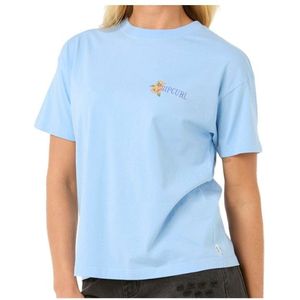 Rip Curl Womens La Joya Relaxed Tee T-shirt (Dames |blauw)