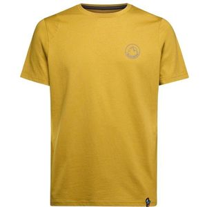 La Sportiva - Circle Logo - TShirt - Geel - 100% Katoen