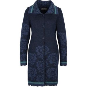 Flomax Womens Strickmantel Mary Wollen vest (Dames |blauw)