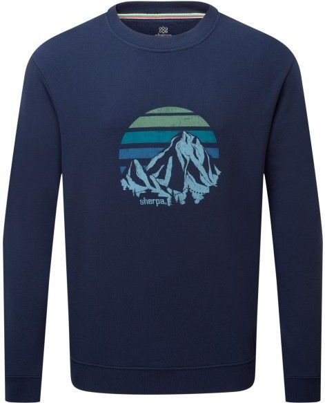 Sherpa Adventure Gear Heren Pokhara Sunset Crew Trui