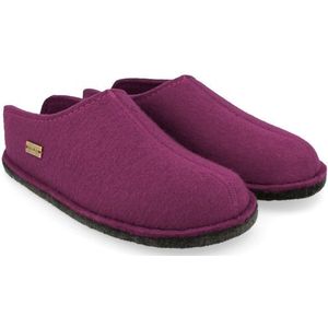 Haflinger Smily Pantoffels (purper)