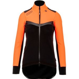 Bioracer Womens Vesper Tempest Protect Winter Jacket Fluo Fietsjack (Dames |zwart)