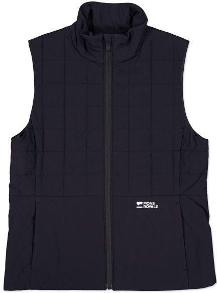 Mons Royale - Canyon Merino Insulated Vest - Blauw - Merinobodywarmer