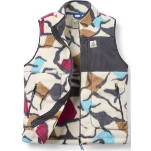 Passenger Womens Fairbanks Full Zip Recycled Sherpa Gilet Fleecebodywarmer (Dames |grijs)