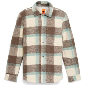 Timberland - Wool Blend Shacket - Vrijetijdsjack - Beige