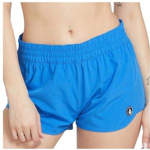 Volcom Womens Simply Solid 2 Boardshort (Dames |blauw)