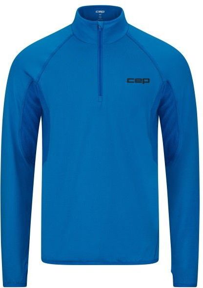 CEP - Heren Core Run Thermal Zip - Thermisch Hardloopshirt - Windafstotend - Reflecterend