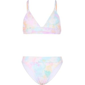 Billabong Kids Time For Tie Dye Banded Tri Bikini (Kinderen |wit)