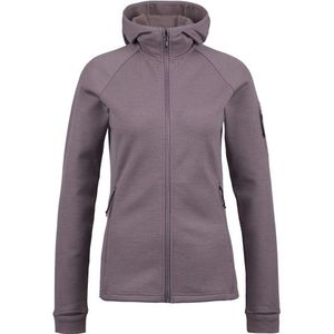 Stoic Womens MerinoFleece335 KuolpaSt Zip Hoody Fleecevest (Dames |grijs)