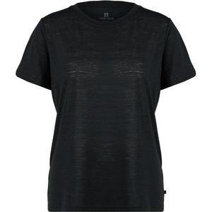 Heber Peak Womens MerinoMix150 PineconeHe T-Shirt Merinoshirt (Dames |zwart)