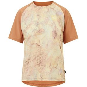 Picture Womens Ice Flow Printed Tech Tee Sportshirt (Dames |beige)