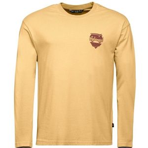 Chillaz Organic Cotton Surf Climb Bus Longsleeve (Heren |beige)