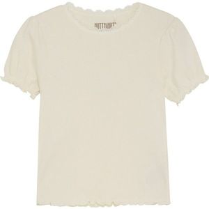 Huttelihut Kids T-Shirt S/S Rib T-shirt (Kinderen |beige)