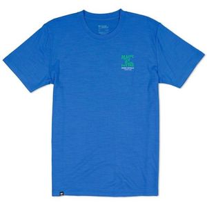 Mons Royale Icon T-shirt (Heren |blauw)
