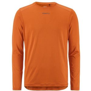 Craft - Adv Essence L/S Tee 2 - Sportshirt - Oranje