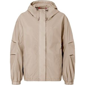 Vaude Womens Mineo Rain Jacket Regenjas (Dames |beige |waterdicht)