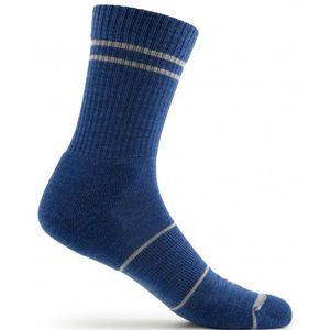 Stoic Merino Crew Tech Rib Stripes Socks Multifunctionele sokken (blauw)