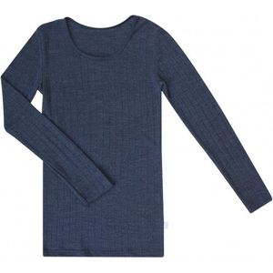 Joha Womens Blouse 85/15 Merino-ondergoed (Dames |blauw)