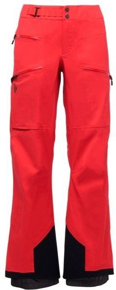 Black Diamond Womens Recon LT Pants Skibroek (Dames |rood |waterdicht)