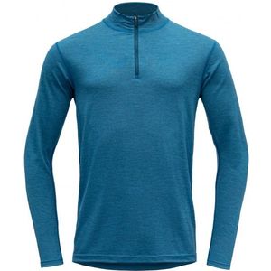 Devold Breeze Half Zip Neck Merino-ondergoed (Heren |blauw)