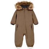 Color Kids - Babys Coverall - Bruin - Waterdicht