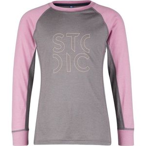 Stoic Kids Merino180 BengtSt L/S Merino-ondergoed (Kinderen |grijs)