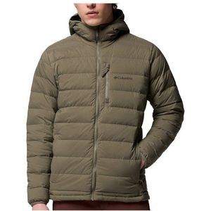 Columbia Drift Peak Stretch Down Hooded Jacket Donsjack (Heren |bruin)