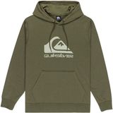 Quiksilver - Comp Logo Hoodie - Olijfgroen - Hoodie