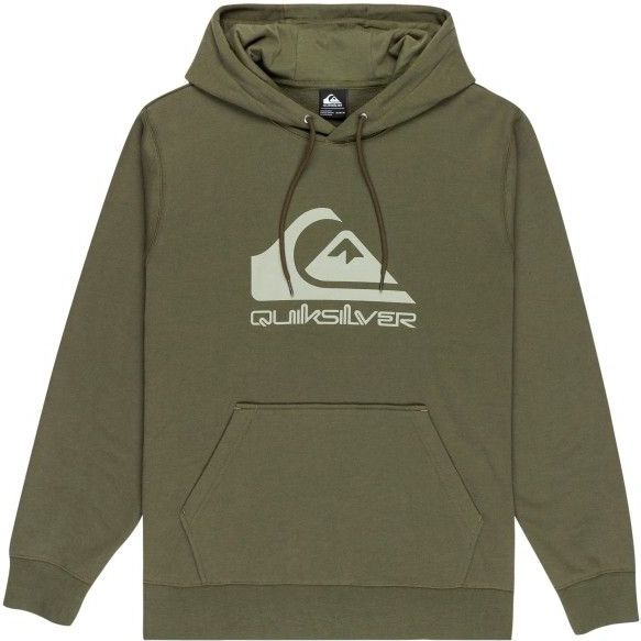 Quiksilver - Comp Logo Hoodie - Olijfgroen - Hoodie